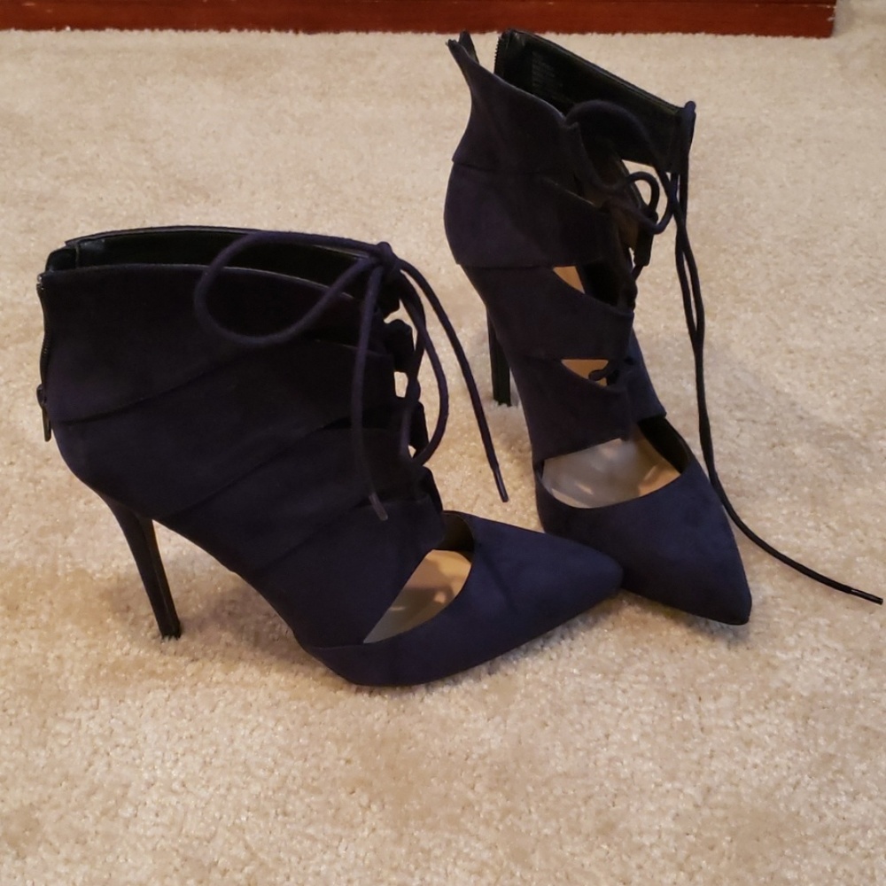 Blue heels